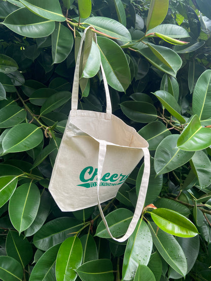 CHEERS TO SHOWING UP XL TOTE
