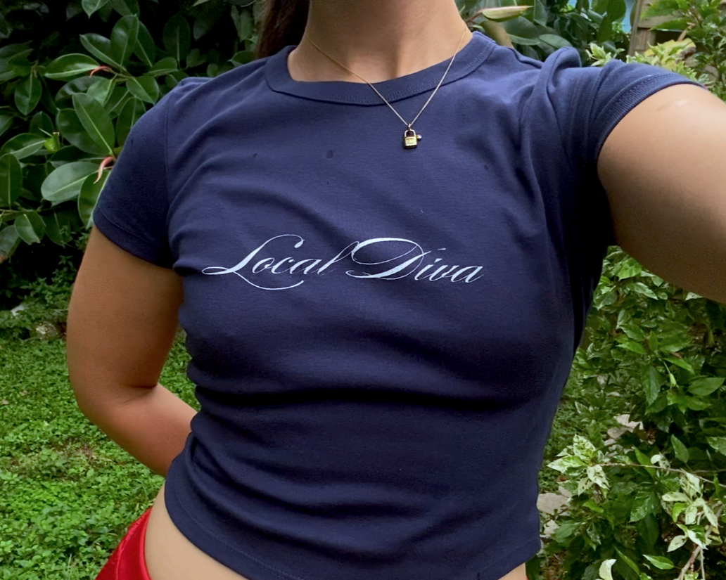 LOCAL DIVA BABY TEE
